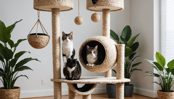 L'arbre à chat avec hamac : le refuge parfait pour votre chat